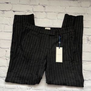 Seductive Pants KaiaTrousers Charcoal w/Silver Pin Stripe